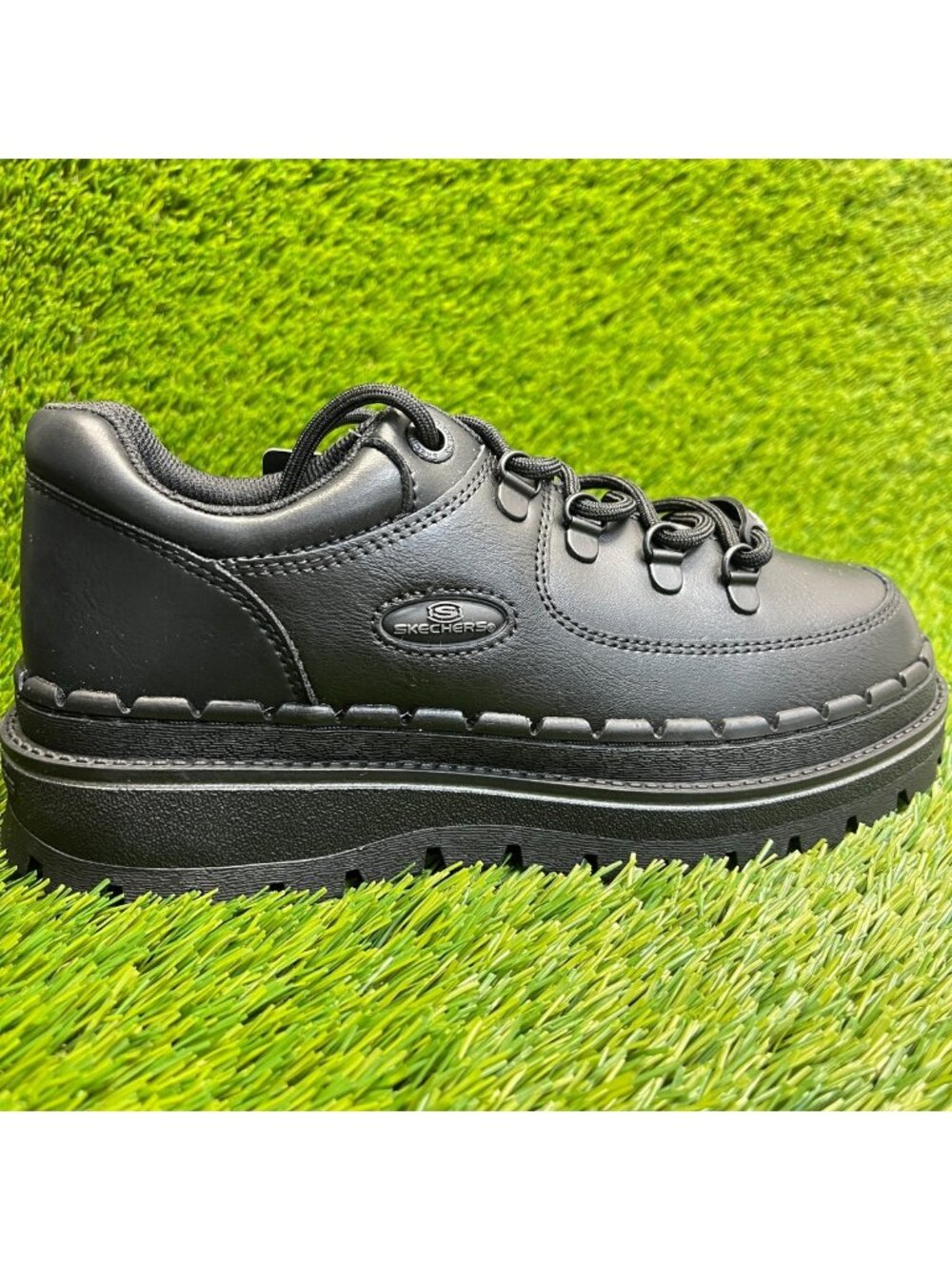 Skechers Jammers SR Zesi Womens Size 6 Black Slip Resistant Work Shoes Sneakers